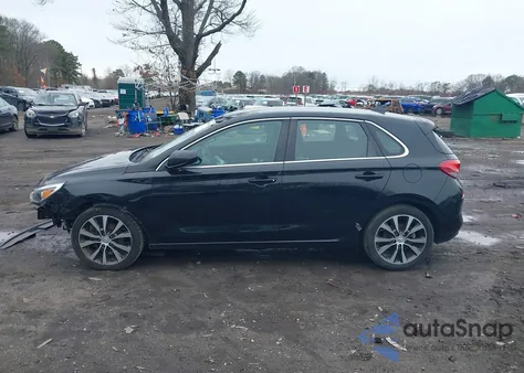 2018 Hyundai Elantra Gt from USA, damaged, VIN KMHH35LE2JU074718